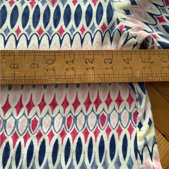 Talbots Multicolor Patterned Top - Picture 5 of 6